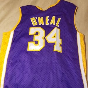 Shaq O'Neal Lakers #34 Jersey - Women XS or kid XL